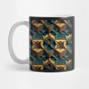 Geometric Repeating Pattern Mug